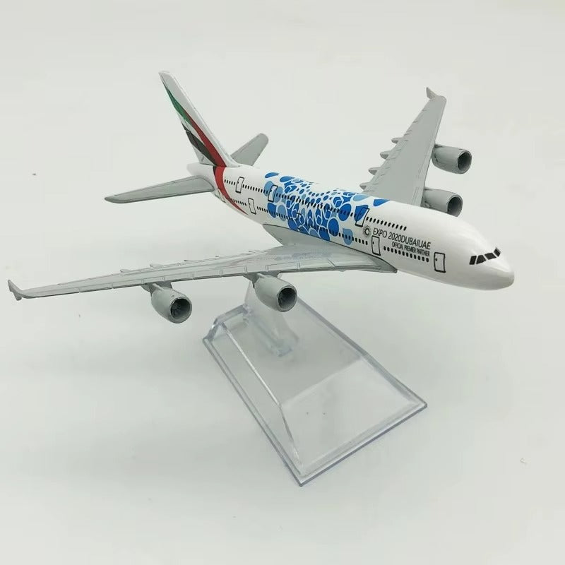 Emirates Dubai Expo Blue-airbus a380
