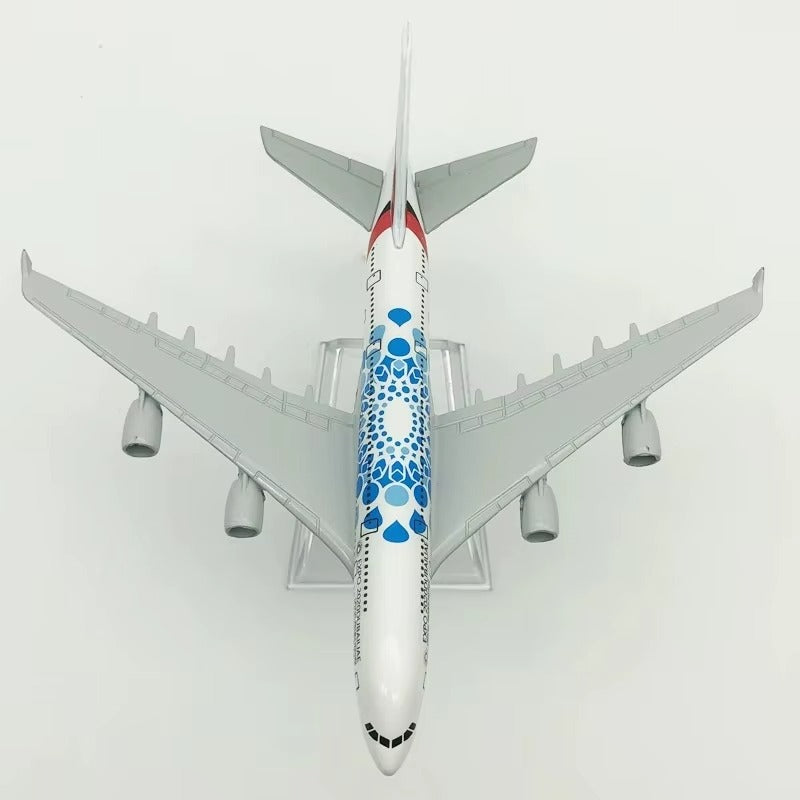 Emirates Dubai Expo Blue-airbus a380